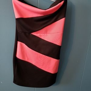 Hot Ladies Night Strapless Bodycon Mini Dress